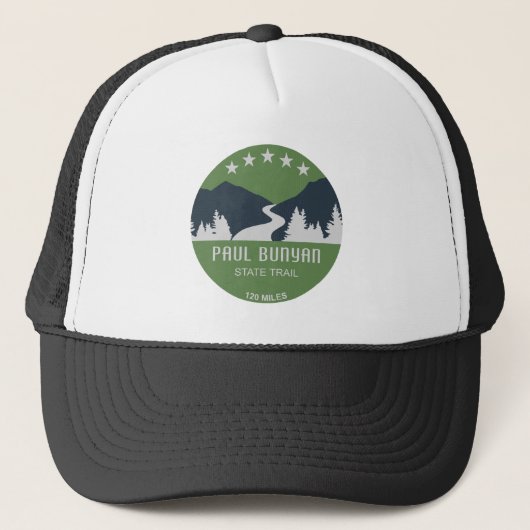 Paul Bunyan State Trail Trucker Pet (Voorkant)