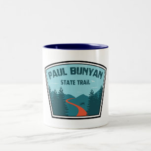 Paul Bunyan State Trail Tweekleurige Koffiemok
