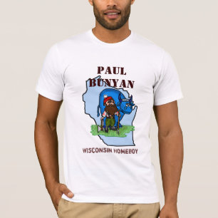 Paul Bunyan, T-shirt Ver de Homeboy du Wisconsin.