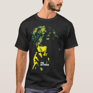 Paul Butterfield. Amerikaanse blues harmonica spel T-shirt