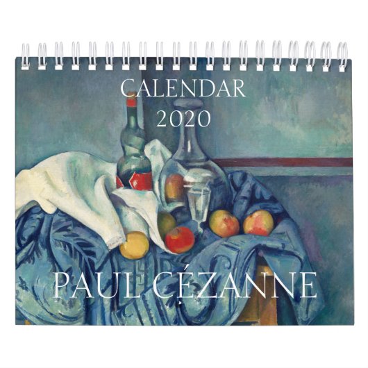 PAUL CÉZANNE 2020 CALENDRIER D'ART FIN (Protection)