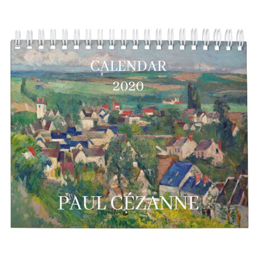 PAUL CÉZANNE 2020 FINE ART CALENDAR KALENDER (Hoes)
