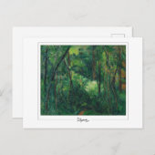 Paul Cézanne #37 - Fijne Kunst Briefkaart (Voorkant / Achterkant)