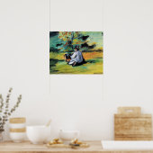 Paul Cezanne - A Painter at Work,  Poster (Keuken)