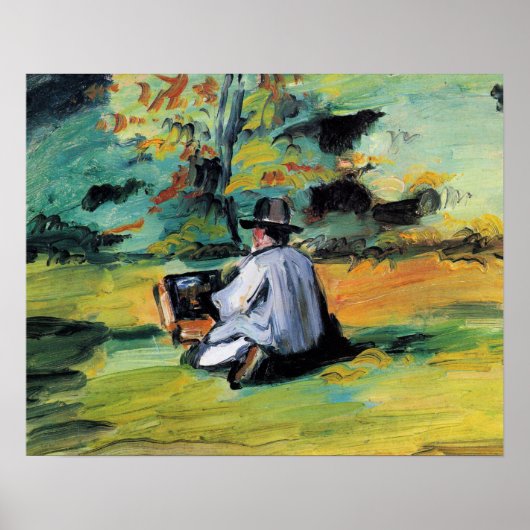Paul Cezanne - A Painter at Work,  Poster (Voorkant)