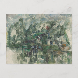 Paul Cezanne   Aan de rand van het water, c. 1890  Briefkaart