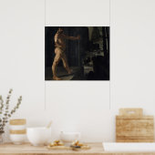 Paul Cezanne | Apotheose van Delacroix Poster (Keuken)