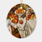 Paul Cézanne - Appelen en Sinaasappels Keramisch Ornament (Links)