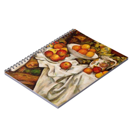 Paul Cézanne - Appels en Sinaasappels Notitieboek (Linkerzijde)