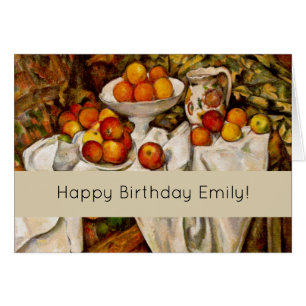 Paul Cezanne Appelt Sinaasappels Impressionisme