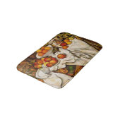 Paul Cezanne Appelt Sinaasappels Impressionisme Badmat (Gekanteld)