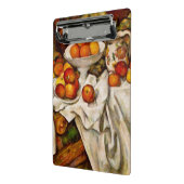 Paul Cezanne Appelt Sinaasappels Impressionisme Mini Klembord (Angled2)