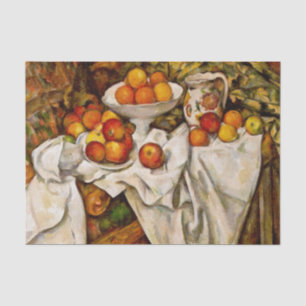 Paul Cezanne Appelt Sinaasappels Impressionisme Tissuepapier