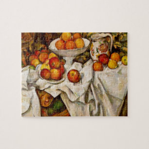 Paul Cézanne - Apples and Sinaasappels fine art Legpuzzel