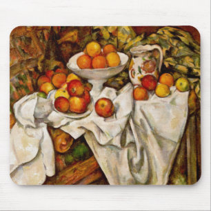 Paul Cézanne - Apples and Sinaasappels fine art Muismat
