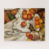 Paul Cézanne - Apples and Sinaasappels impressioni Legpuzzel (Horizontaal)