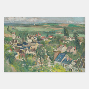 Paul Cezanne - Auvers, Panoramisch Uitzicht Inpakpapier Vel