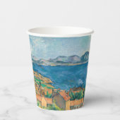 Paul Cezanne - Baai van Marseille, vanuit Estaque Papieren Bekers (Achterkant)