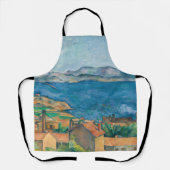 Paul Cezanne - Baai van Marseille, vanuit Estaque Schort (Voorkant)