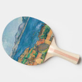 Paul Cezanne - Baai van Marseille, vanuit Estaque Tafeltennisbatje (Zijkant)