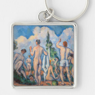 Paul Cezanne - Badenden Sleutelhanger