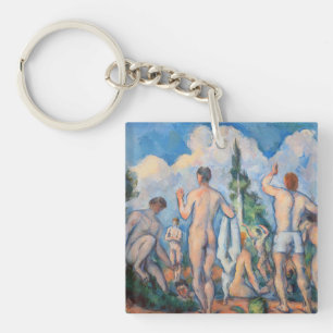 Paul Cezanne - Badenden Sleutelhanger