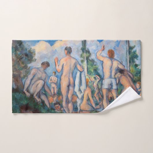 Paul Cezanne - Bathers Bad Handdoek (Handdoek)
