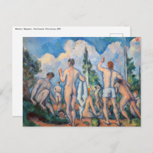 Paul Cezanne - Bathers Briefkaart