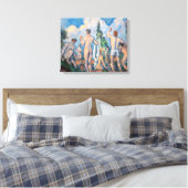 Paul Cezanne - Bathers Canvas Afdruk (Insitu (Slaapkamer))