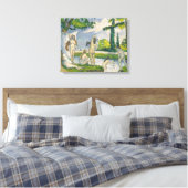 Paul Cezanne | Bathers Canvas Afdruk (Insitu (Slaapkamer))