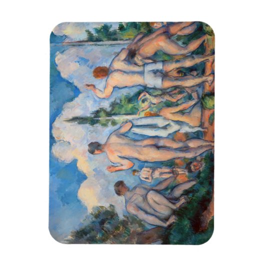 Paul Cezanne - Bathers Magneet (Verticaal)
