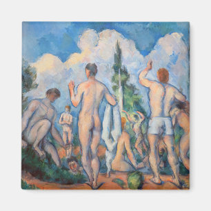 Paul Cezanne - Bathers Magneet