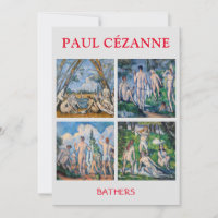 Paul Cezanne - Bathers Mastersheets selecteren