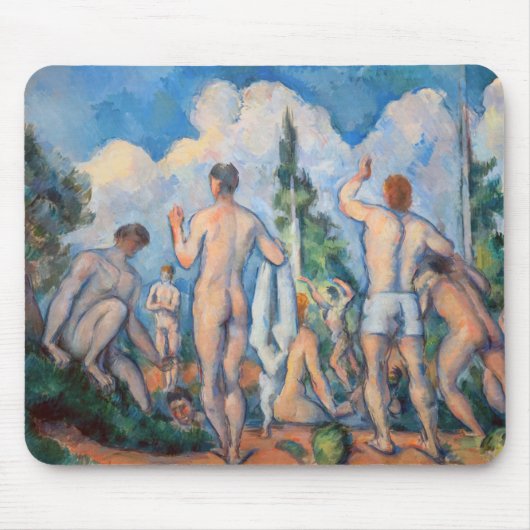 Paul Cezanne - Bathers Muismat (Voorkant)