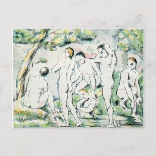 Paul Cezanne   Bathers, Small bord Briefkaart