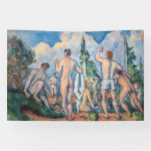 Paul Cezanne - Bathers Spandoek (Horizontaal)