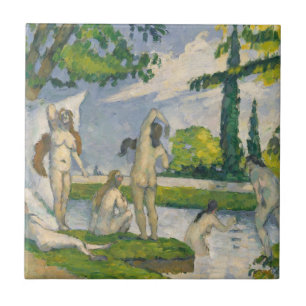 Paul Cezanne Bathers Tegeltje