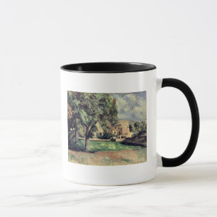 Paul Cezanne Bomen in een park, Jas de Bouffan, Mok
