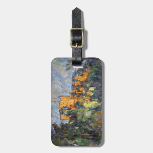 Paul Cezanne - Chateau Noir Bagagelabel (Voorkant verticaal)