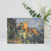 Paul Cezanne - Chateau Noir Bedankkaart (Staand voorkant)