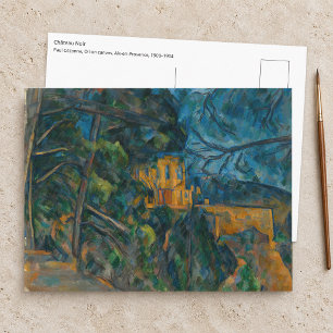 Paul Cezanne - Chateau Noir Briefkaart