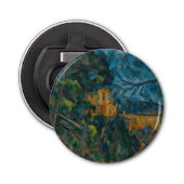 Paul Cezanne - Chateau Noir Button Flesopener (Voorkant)