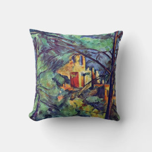 Paul Cezanne - Chateau Noir Het Zwarte Landhuis Kussen
