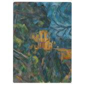 Paul Cezanne - Chateau Noir Klembord (Achterkant)