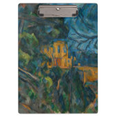 Paul Cezanne - Chateau Noir Klembord (Voorkant)