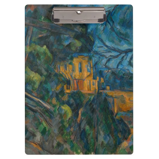 Paul Cezanne - Chateau Noir Klembord (Voorkant)