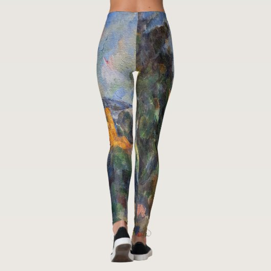 Paul Cezanne - Chateau Noir Leggings (Achterkant)