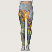 Paul Cezanne - Chateau Noir Leggings (Voorkant)