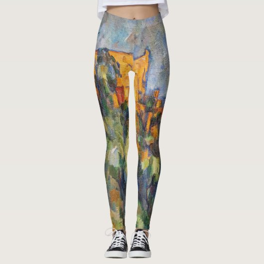 Paul Cezanne - Chateau Noir Leggings (Voorkant)