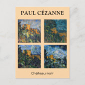 Paul Cezanne - Chateau Noir Mastersheets selectere Briefkaart (Voorkant)
